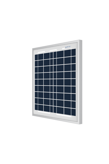 ACOPOWER 15W Polycrystalline Solar Panel for 12 Volt Battery Charging