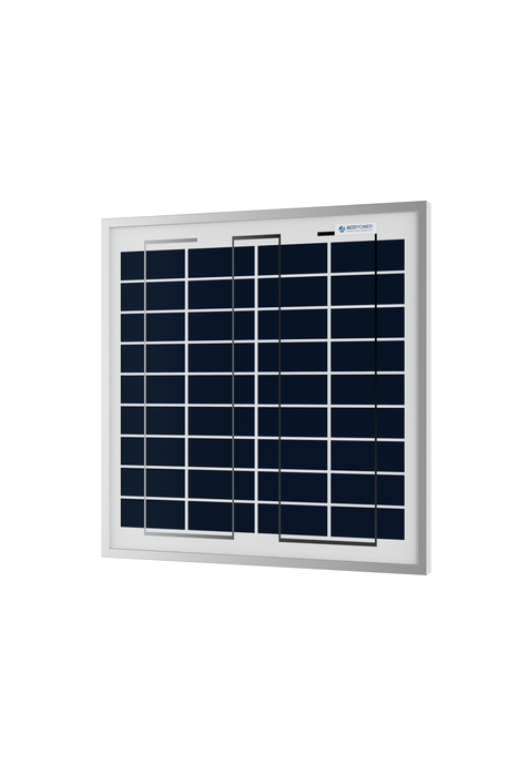 ACOPOWER 15W Polycrystalline Solar Panel for 12 Volt Battery Charging