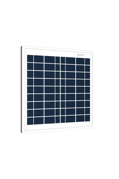 ACOPOWER 15W Polycrystalline Solar Panel for 12 Volt Battery Charging