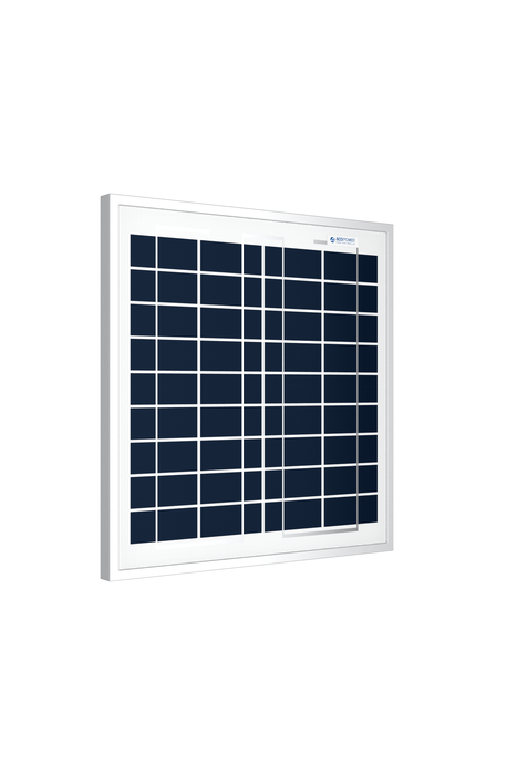 ACOPOWER 15W Polycrystalline Solar Panel for 12 Volt Battery Charging