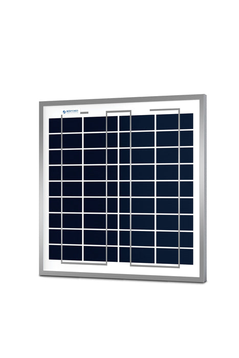 ACOPOWER 15W Polycrystalline Solar Panel for 12 Volt Battery Charging