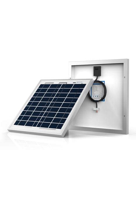 ACOPOWER 15W Polycrystalline Solar Panel for 12 Volt Battery Charging