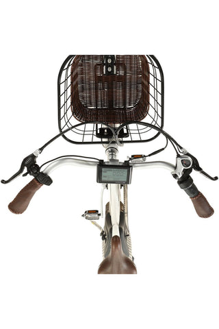 Image of Ecotric Lark 36V/10Ah 500W Electric City Bike with Basket and Rear Rack