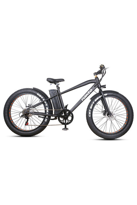 nakto 350w electric bicycle Nakto Cruiser Fat Tire Electric Bike — Renewable Outdoors