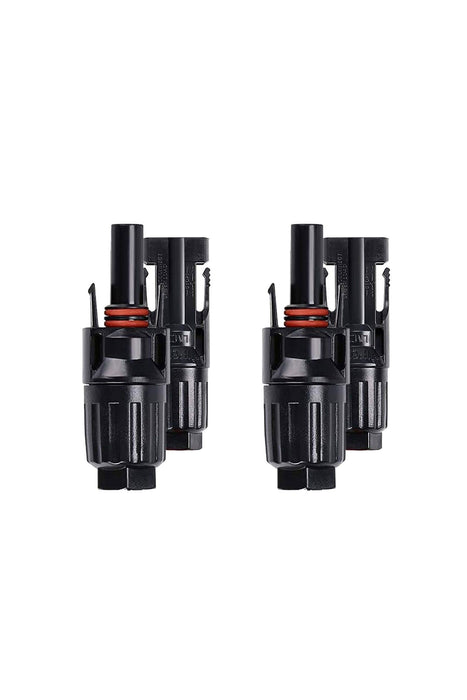 ACOPOWER 2 Pairs PV Connector Male/Female Solar Panel Cable Connectors