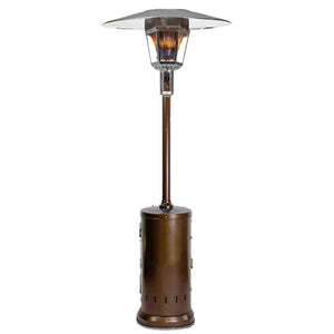 RAtec 96" Propane Real Flame Patio Heater - Antique Bronze