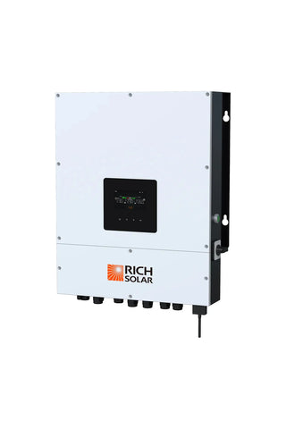 RICH SOLAR NOVA 8K PV Hybrid Inverter | All-In-One Solar Inverter | 8000W PV Input | 6000W Output | 48V 120/240V Split Phase