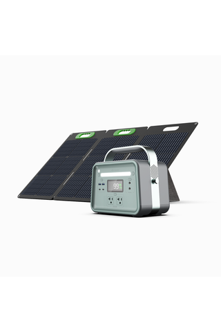 Image of Yoshino Power B330 330W Portable Solid State Solar Generator Includes (1)100W Solar Panel