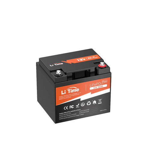 Image of LiTime 12V 50Ah LiFePO4 Lithium Battery