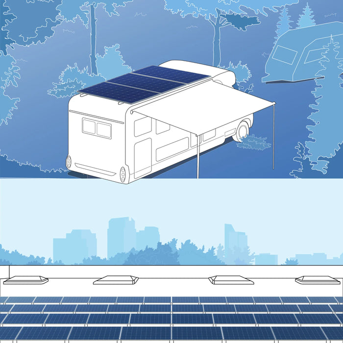 14.4kW Pallet - Phono 400W Mono Solar Panel | PS400M6-18/VHB | Full Pallet (36) - 14.4kW Total