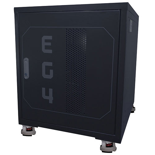 EG4 3 Slot Enclosed Battery Rack w/ Wheels Included