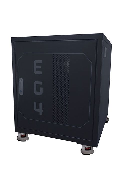 EG4 3 Slot Enclosed Battery Rack w/ Wheels Included