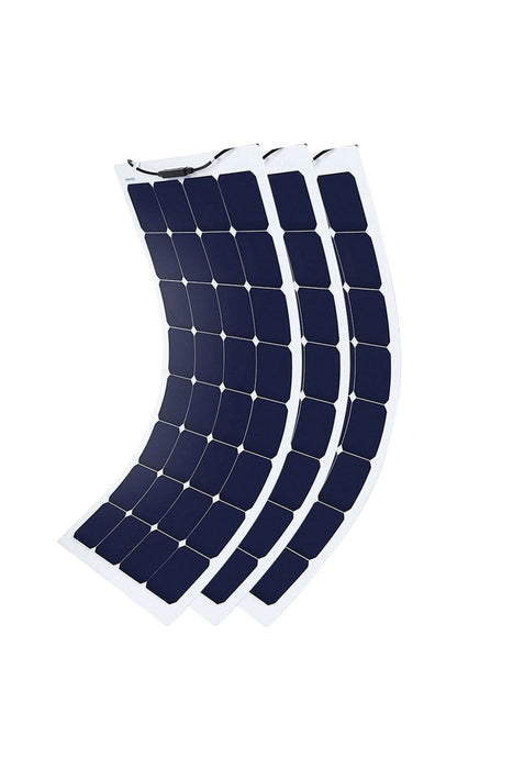 ACOPOWER 110w 12v Flexible Thin lightweight ETFE Solar Panel with Connector