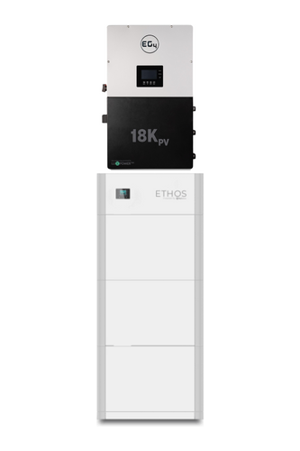 BigBattery | ETHOS Battery EG4-18Kpv Bundle - Indoor & Outdoor Energy System | 12kW Output Total w/ 10.2kWh to 30.7kWh [BNDL-B0004]