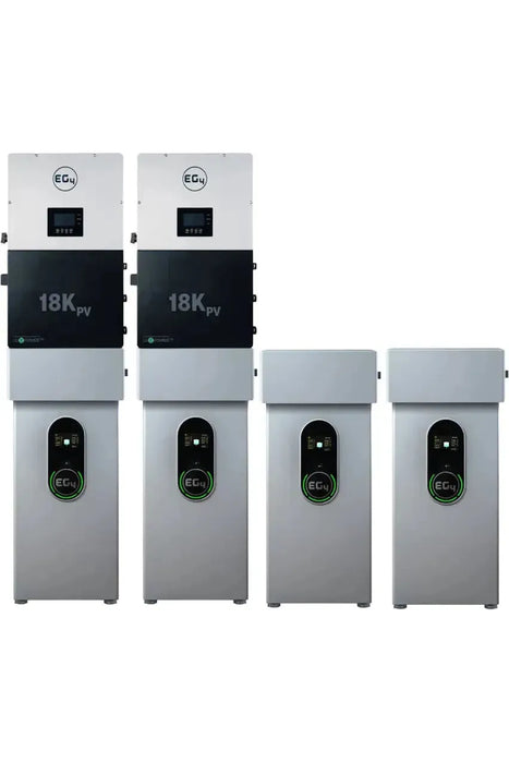 EG4-WallMount Indoor Battery 280AH | 51.2V | 14.3kWh & EG4-18kPV 18000W PV Input | 12000W Output [BNDL-E0011]