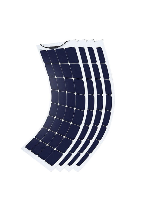 ACOPOWER 110w 12v Flexible Thin lightweight ETFE Solar Panel with Connector