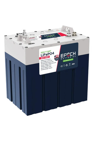 Image of Epoch Batteries 48V 30Ah GC2 - Golf Cart LiFePO4 Lithium Battery