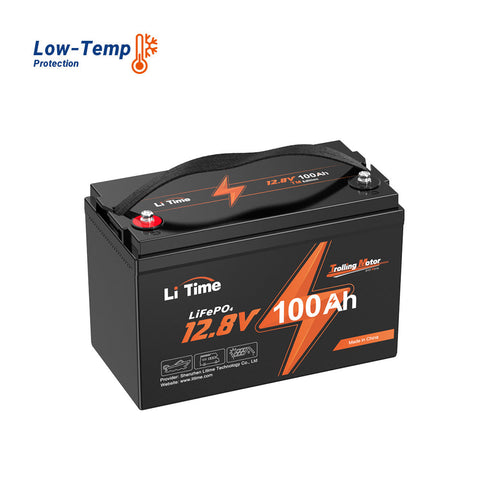 Image of LiTime 12V 100Ah TM Lithium Marine Trolling Motor Battery