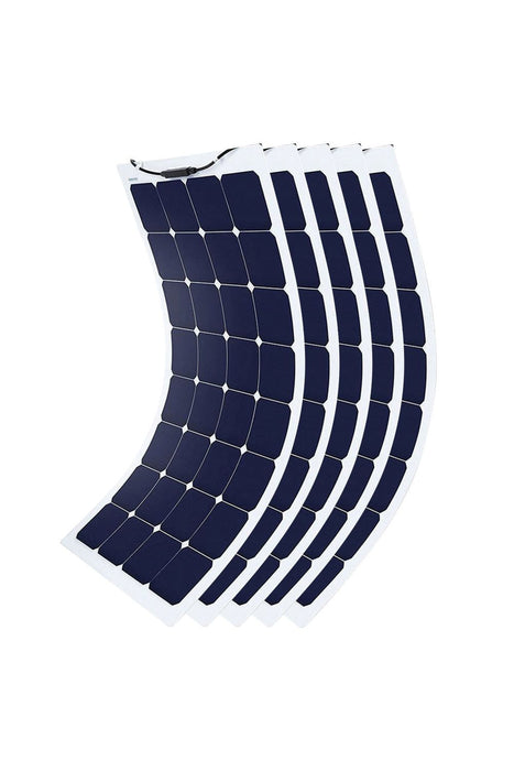 ACOPOWER 110w 12v Flexible Thin lightweight ETFE Solar Panel with Connector