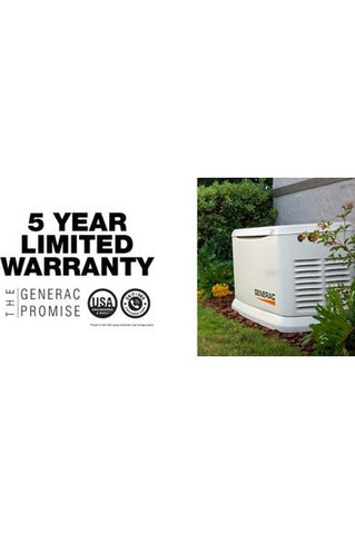 Image of 22kW Generac Guardian Home Standby Generator with 200A SE Rated ATS | 7043