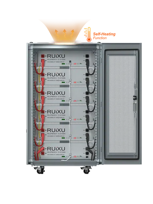 RUiXU Self-Heating Lithium Batteries Kits | 15kWH, 20kWH, 25kWH, 30kWH