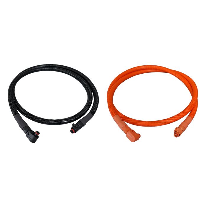 RUiXU Lithi2-16 battery 1/0 AWG cable for RUiXU RX9MP Busbar | Orange+ Black