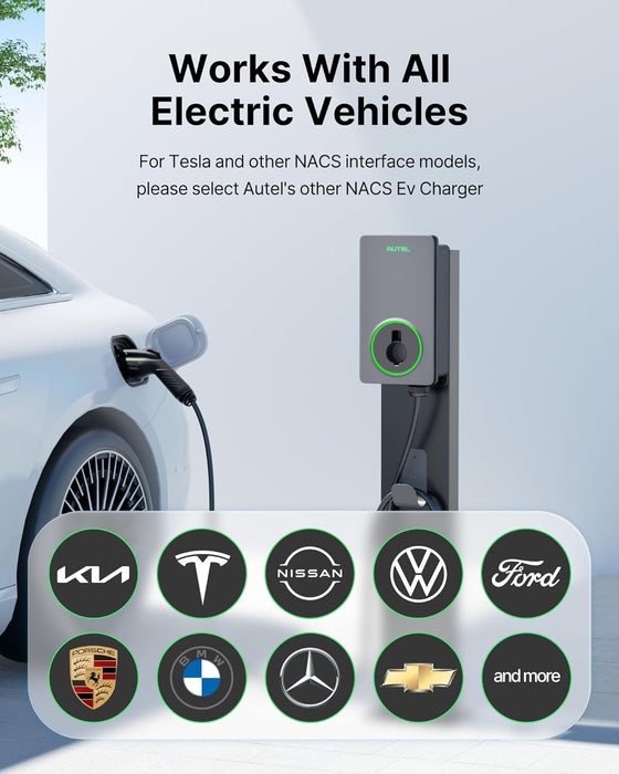 Autel AC Single 50A 12kW Level 2 Home EV Charger
