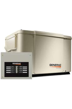 Image of Generac PowerPact 7.5kW Standby Generator Essential Backup Power with 50A Load Center ATS | 6998