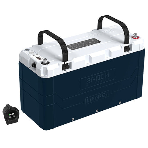 Epoch 48V 100Ah V2 Elite Series - Heated & Bluetooth & Victron Comms LiFePO4 Battery