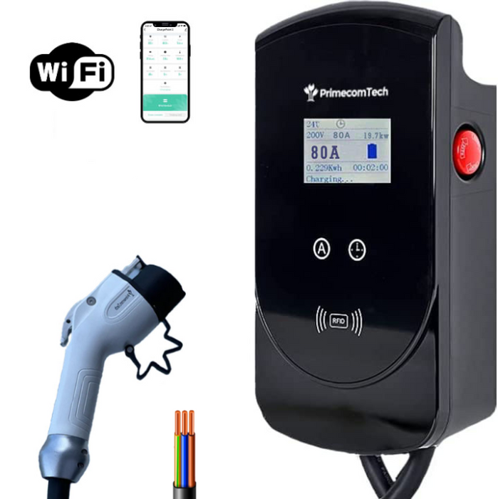 Primecom 80 Amp Hardwired Level 2 EV Charger