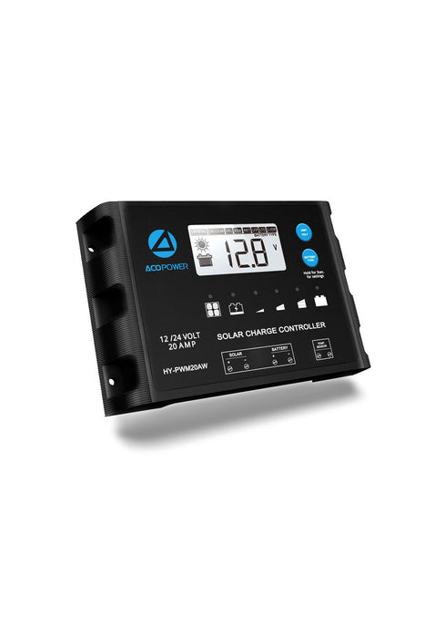 ACOPOWER 12V  Polycrystalline Solar RV Kits + MPPT / PWM Charge Controller