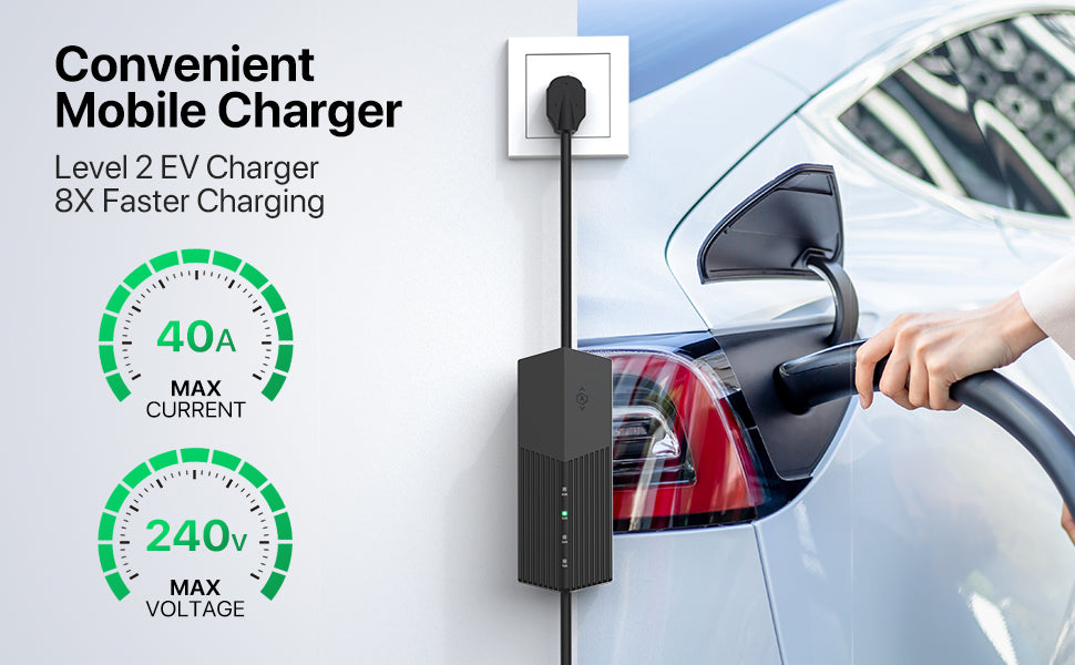 Primecom 40 Amp Portable Level 2 EV Charger