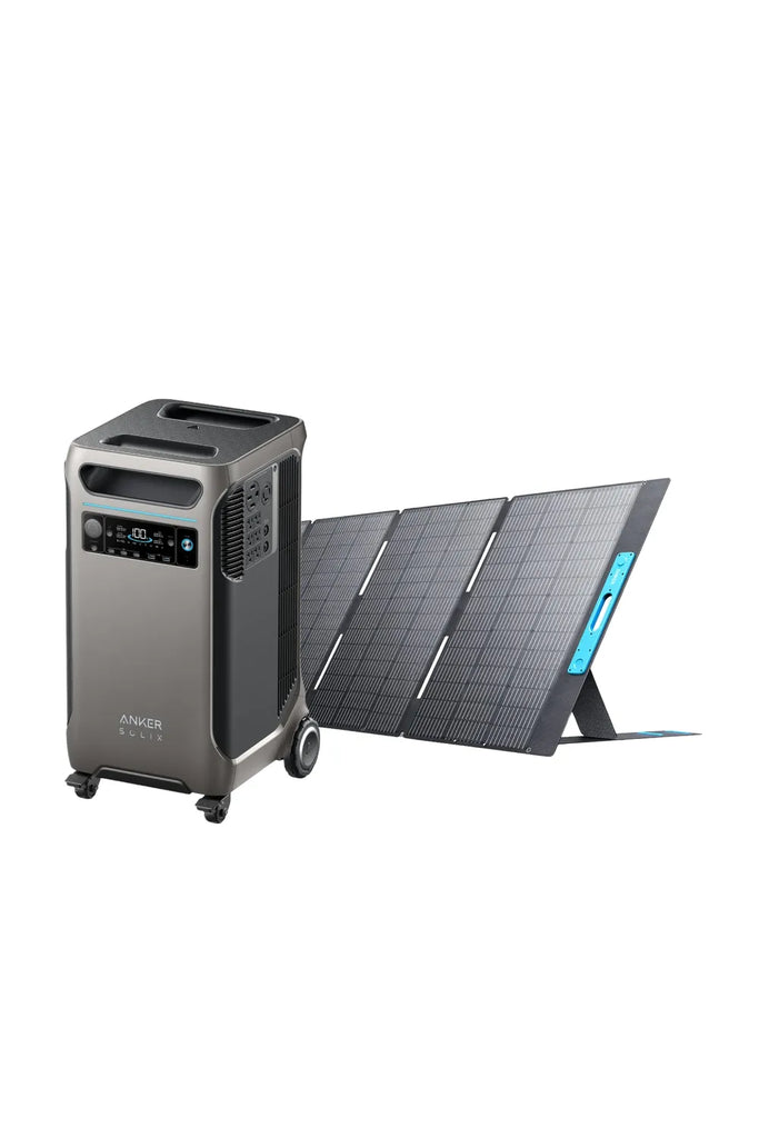 Anker SOLIX F3800 Solar Generator - 3840Wh - With 400W Solar Panel