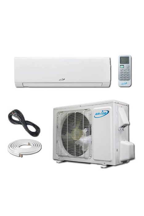 Air-Con Blue Hyper 18000 BTU 21 SEER Hyper Heat Mini Split Air Conditioner