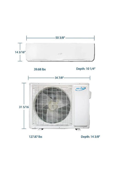 Air-Con Eclipse Series 30000 BTU 18.9 SEER Ductless Mini Split Air Conditioner