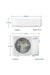 Air-Con Eclipse Series 30000 BTU 18.9 SEER Ductless Mini Split Air Conditioner
