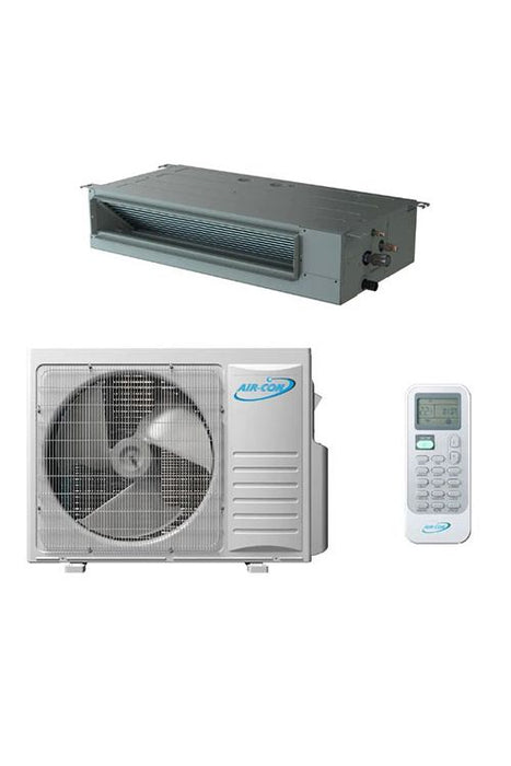 Air-Con Sky Pro 9000 BTU 19 SEER Concealed Duct Mini Split Air Conditioner
