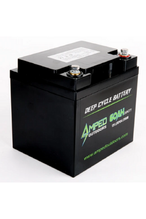Amped Outdoors Lithium (LifeP04 12V 60ah Battery)