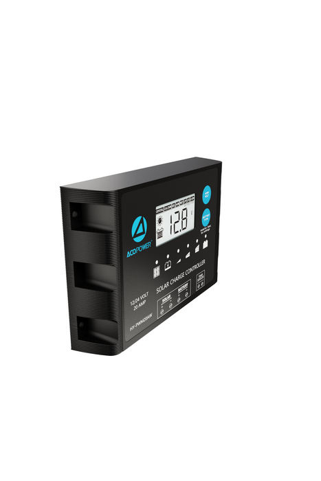 ACOPOWER 20A ProteusX Waterproof PWM Solar Charge Controller Compatible With 8 Battery Types