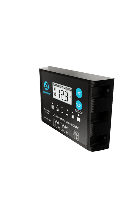 ACOPOWER 20A ProteusX Waterproof PWM Solar Charge Controller Compatible With 8 Battery Types