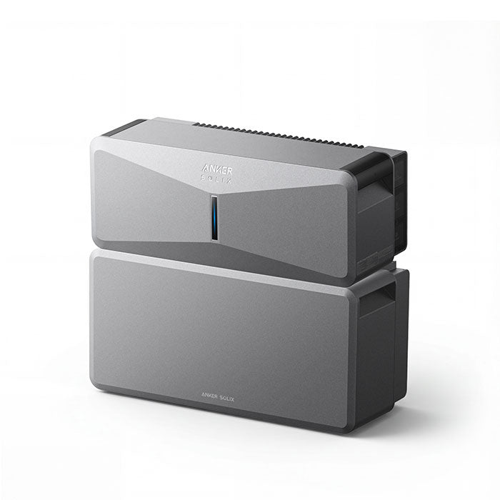 Anker SOLIX E10 Whole Home Backup System | 6-90 kWh LiFePO4 Battery | 10-30 kW Turbo Output | Smart Grid & Storm-Guard