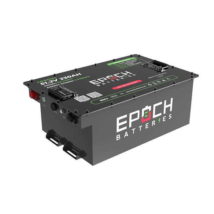 Epoch Batteries 48V 230Ah LiMax Series LiFePO4 Lithium Golf Cart Battery Kit