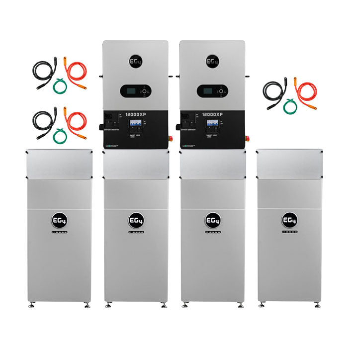 EG4 12000XP & 314Ah Indoor Wallmount Battery Bundle