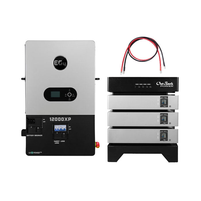 EG4 12000XP Off-Grid Power & Outback PowerEnergyCell 5 Battery Bundle