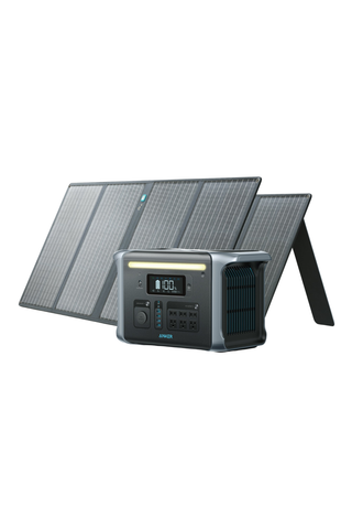 Image of Anker SOLIX F1200 Solar Generator (Solar Generator 757 with 2× 100W Solar Panel)