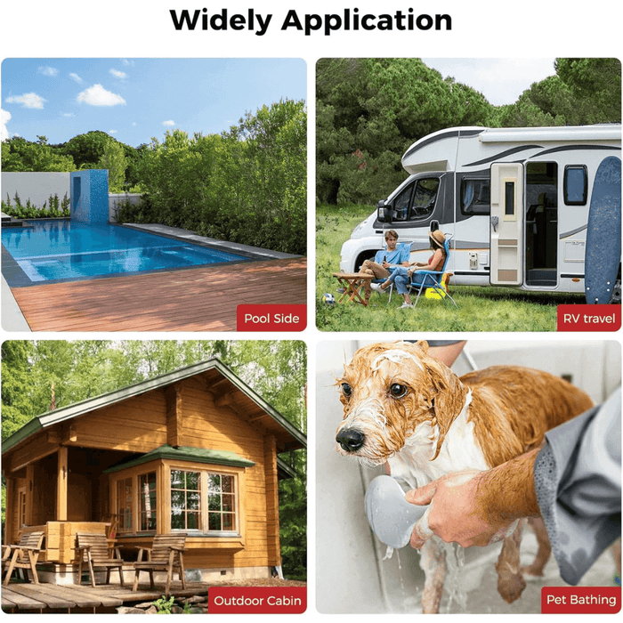 Camplux BW264 Camping Water Heater Propane