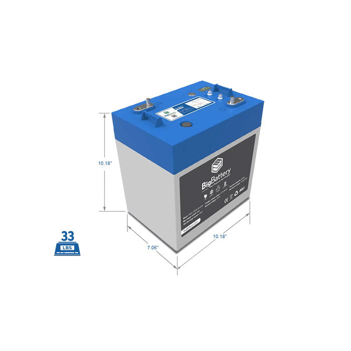 BigBattery 24V Eagle 2 1.63kWh LiFePO4 Battery