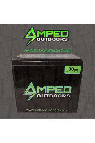 Amped Outdoors Lithium (LifeP04 30ah Battery)