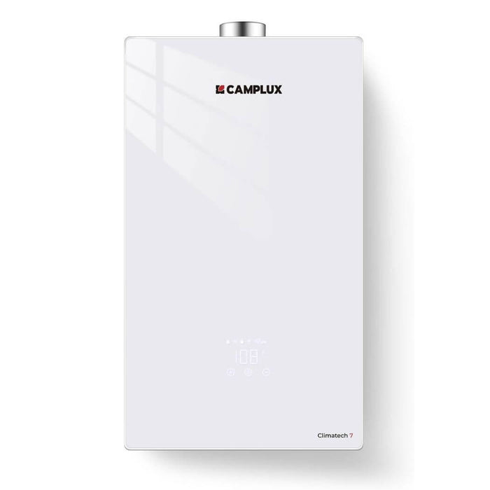Camplux Climatech-7 Indoor Tankless Gas Water Heater 6.86 GPM | White