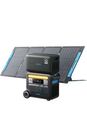 Anker SOLIX F2000 Solar Generator (Solar Generator 767 with 200W Solar Panel and Expansion Battery))